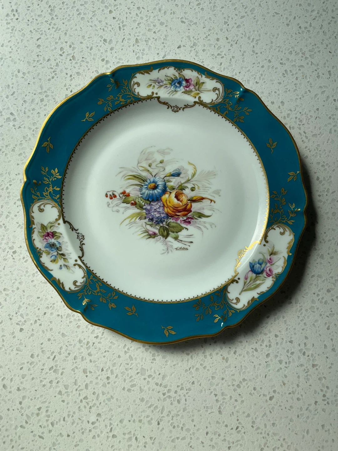 Antique Limoges France Decorative Plate