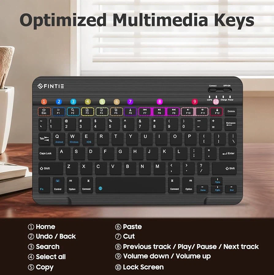 Fintie Ultrathin Wireless Bluetooth Keyboard - photo 5