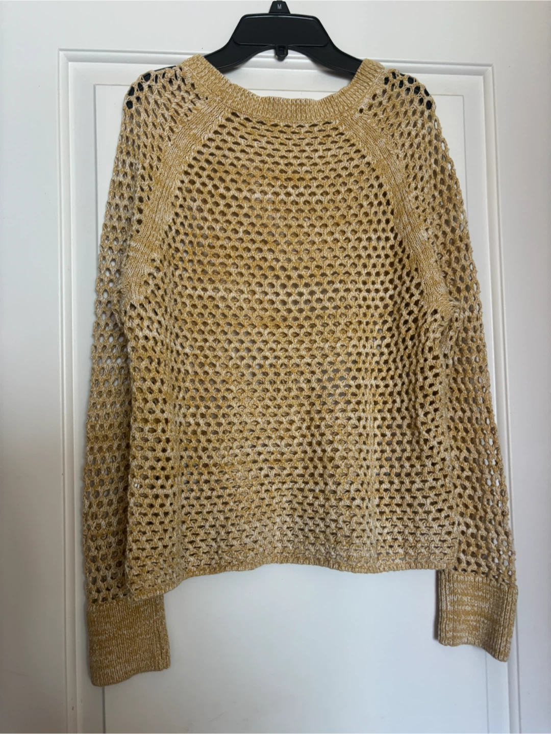 Women's Mesh Knit Sweater, size M - photo 4