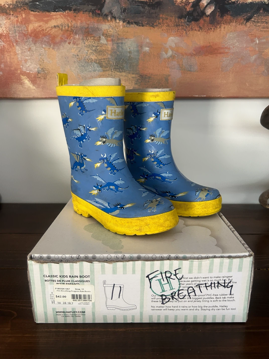 Hatley Kids  Rain Boots Size 11