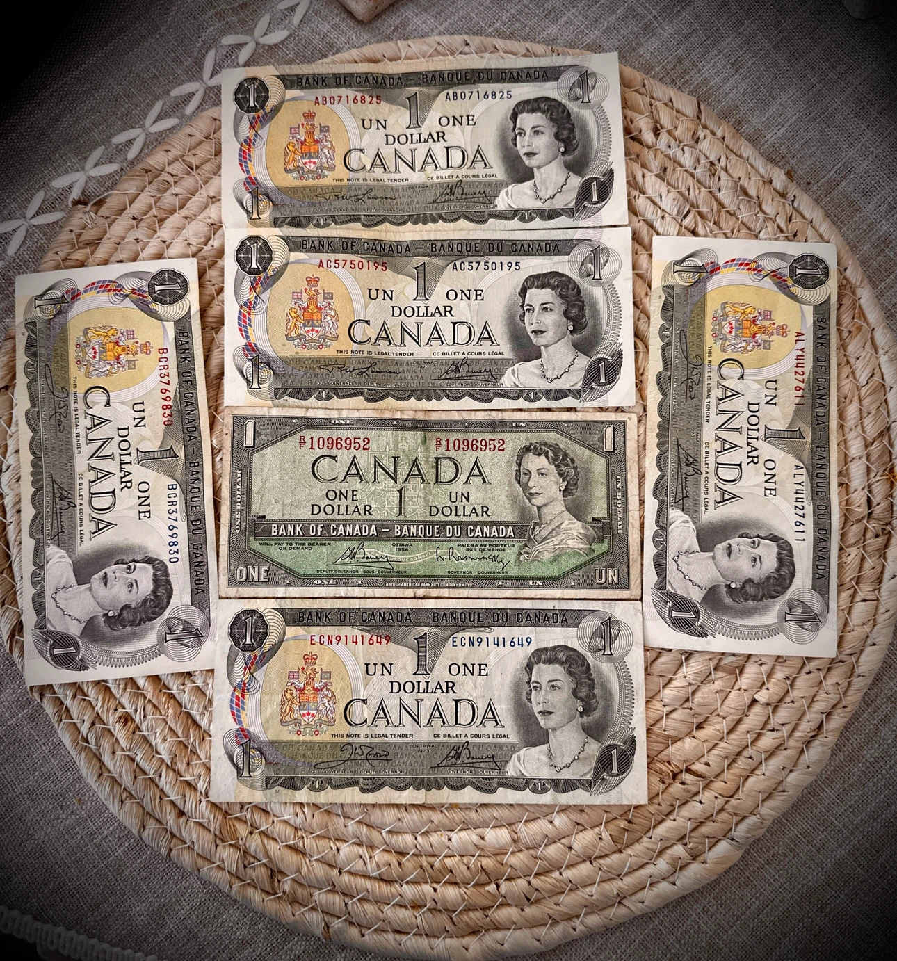 Old Canada Bills