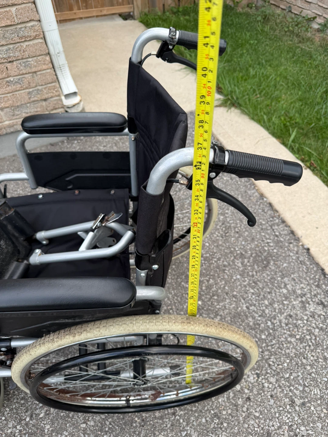 Standard Manual Wheelchair with Removable Footrests - photo 4