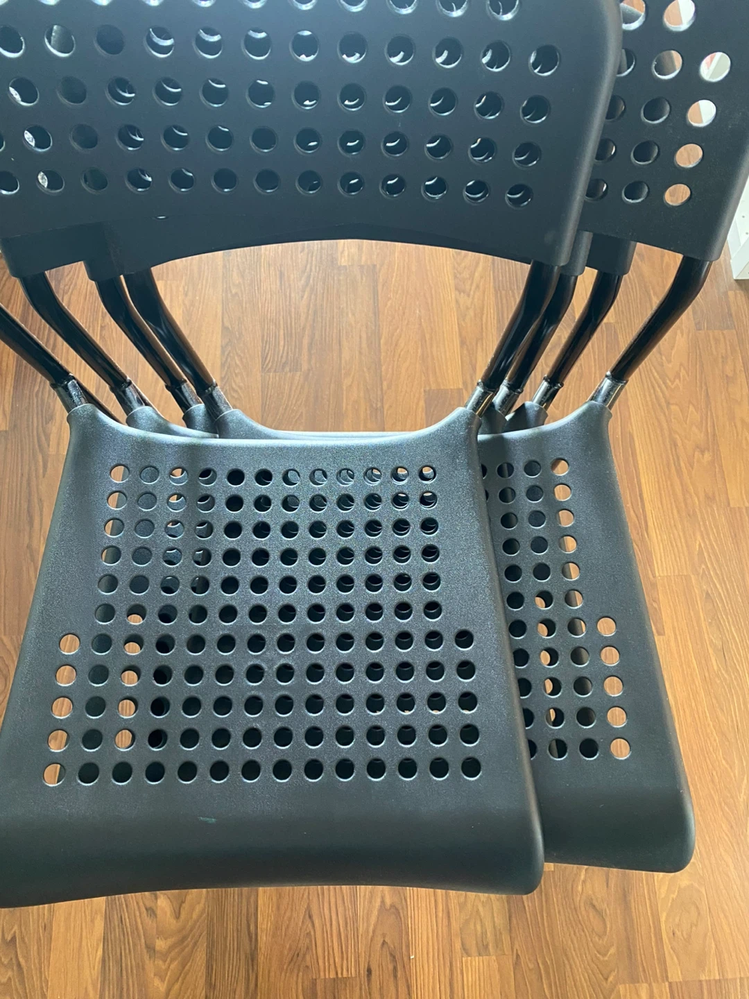 Black Dining Table Set with 4 Chairs- IKEA - photo 2
