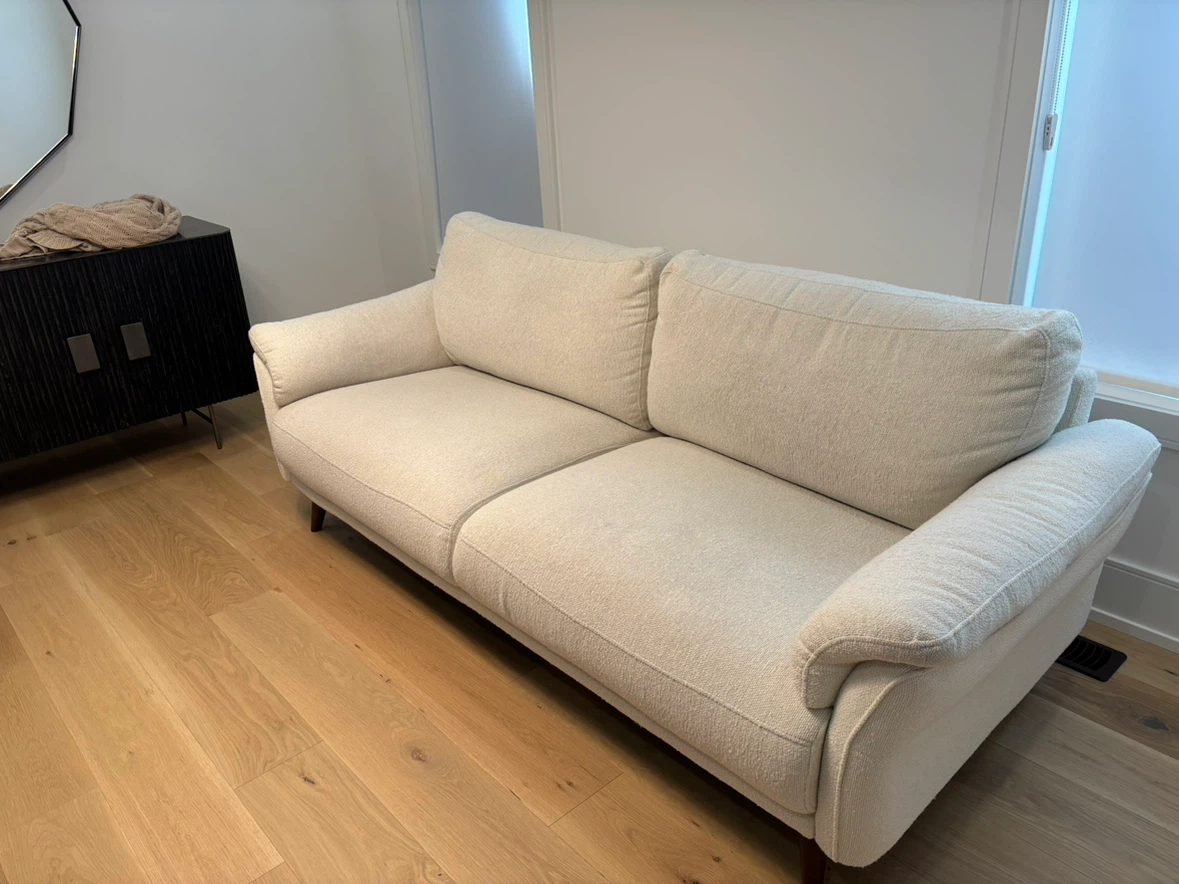 Structube- Cream coloured couch