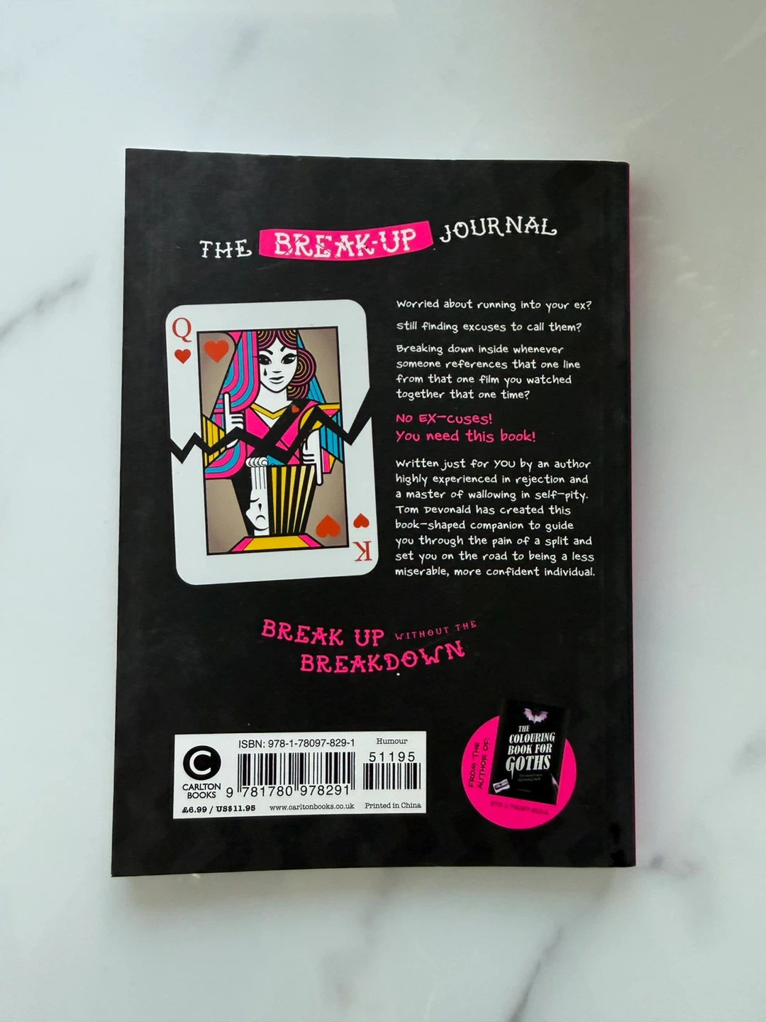 The Break-Up Journal by Tom DeVondald - photo 2