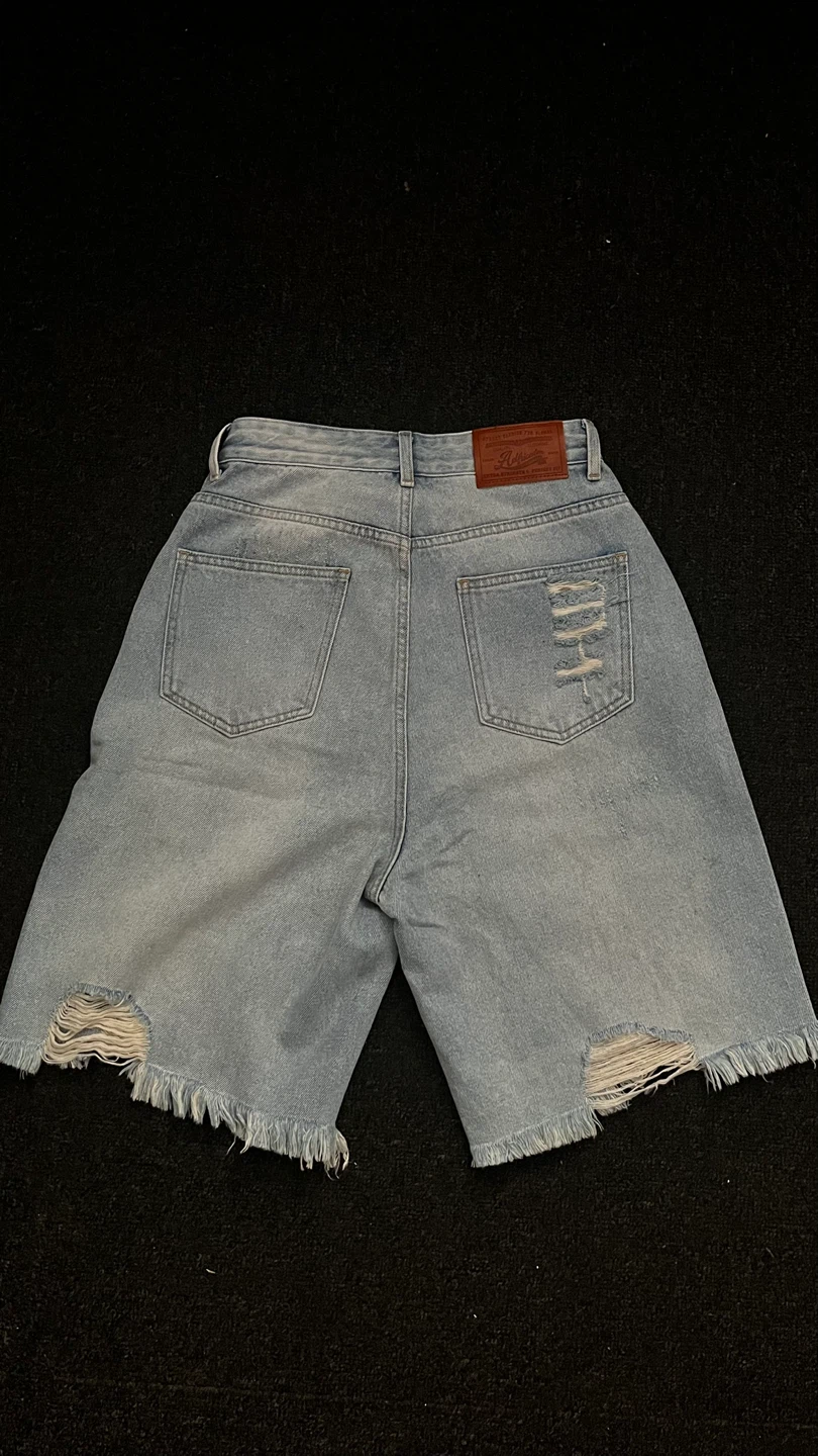 Aelfric Eden Denim Shorts Size 28 - photo 2