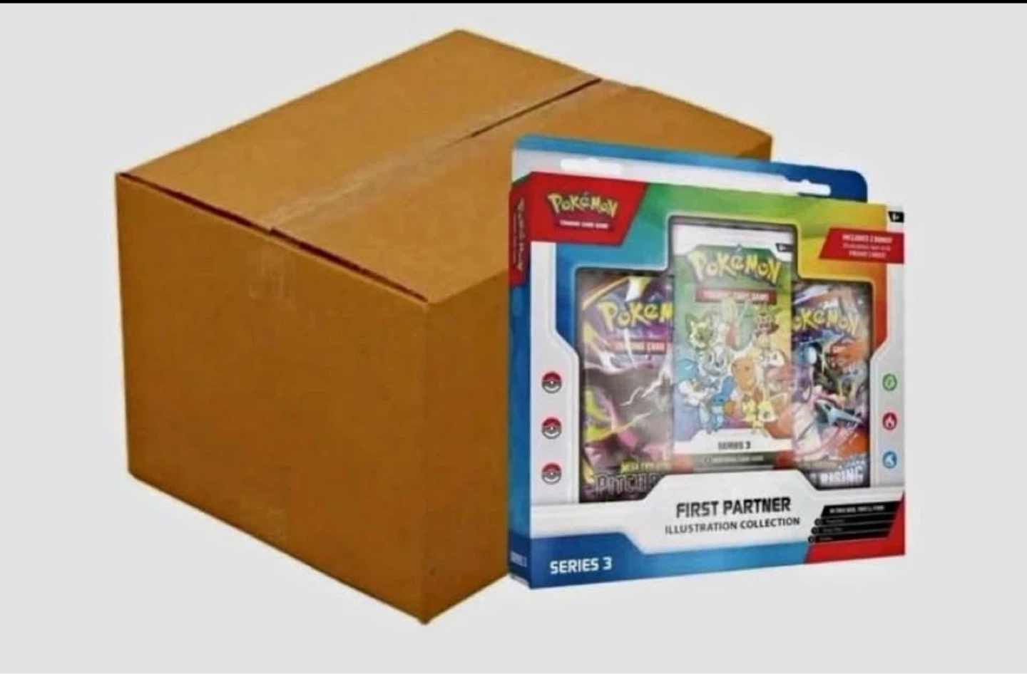 Pokemon First Partner Illustration Collection 3 Sealed Case
