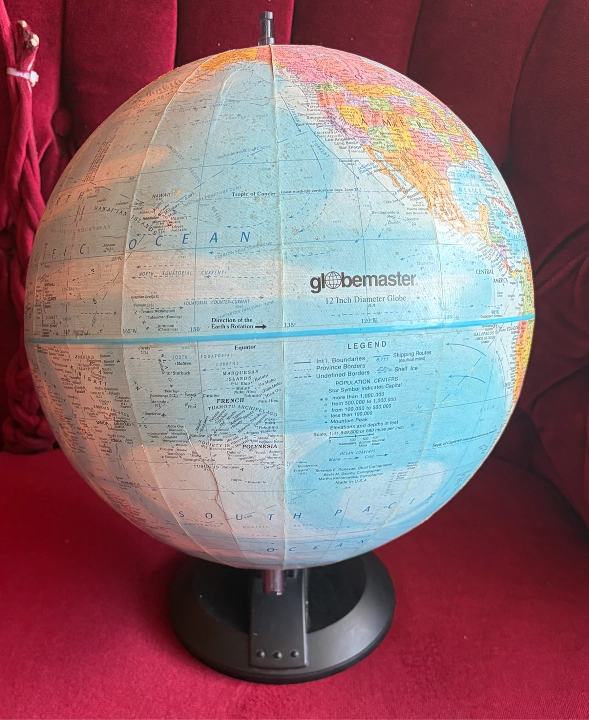 Globemaster 12 Inch Diameter Globe