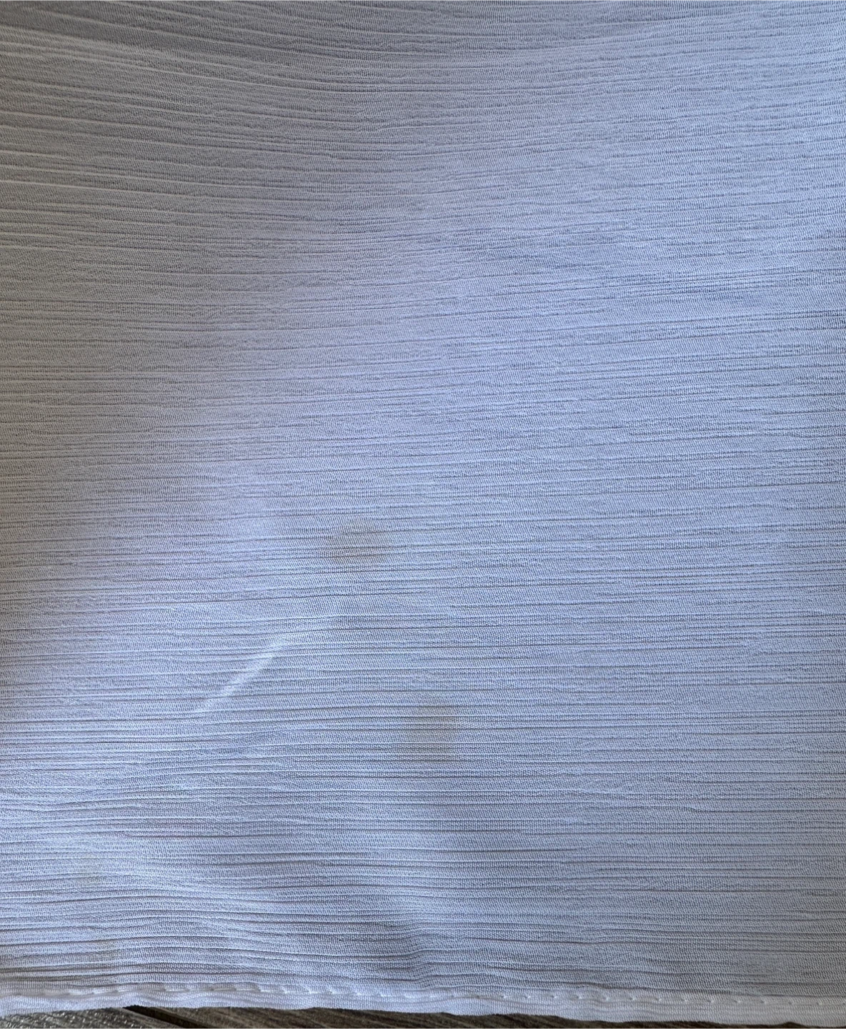 White Chiffon Crinkle Scarf - New - $3 - photo 2