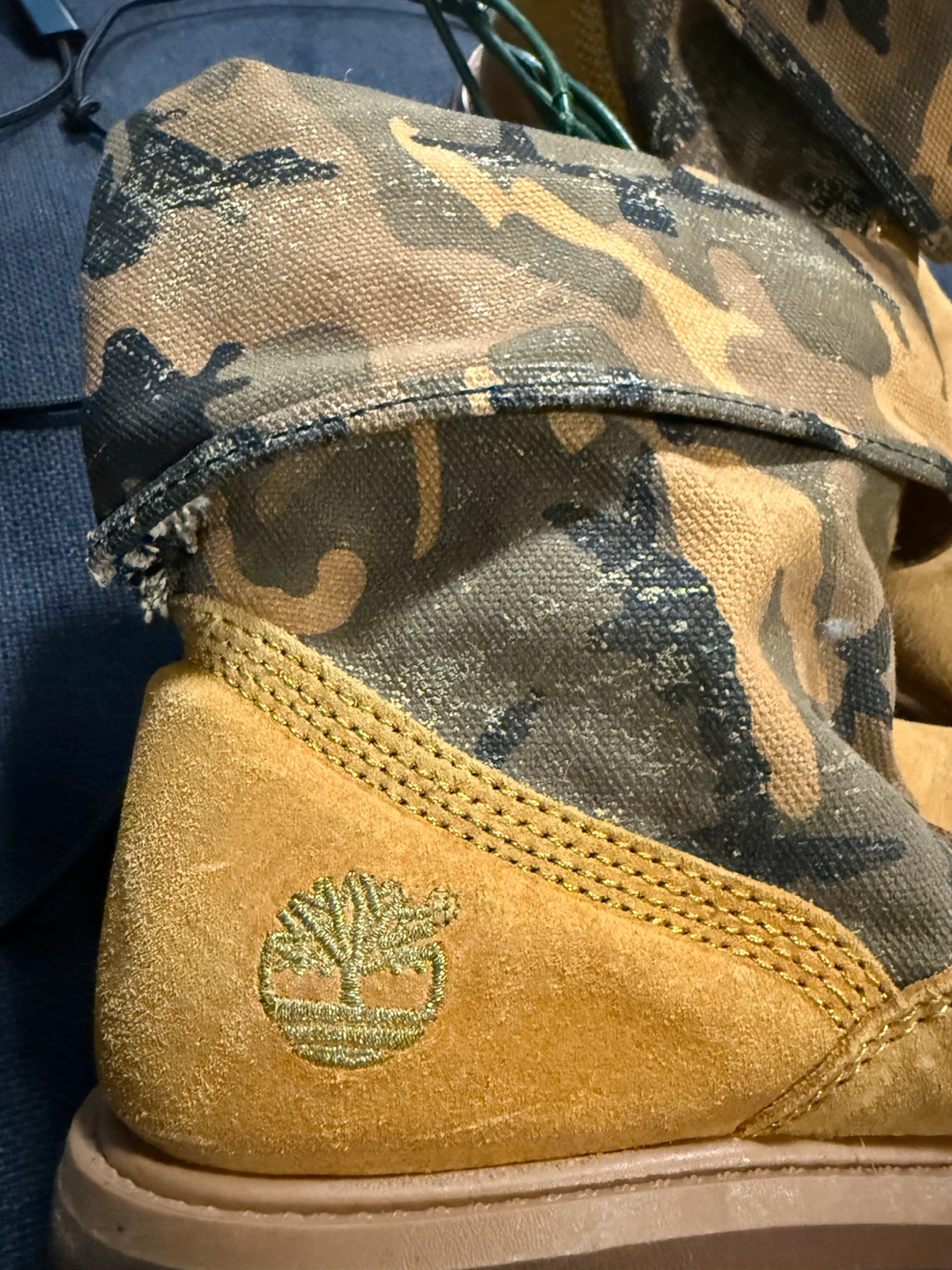 Timberland Camo Fold-Down Boots - photo 3