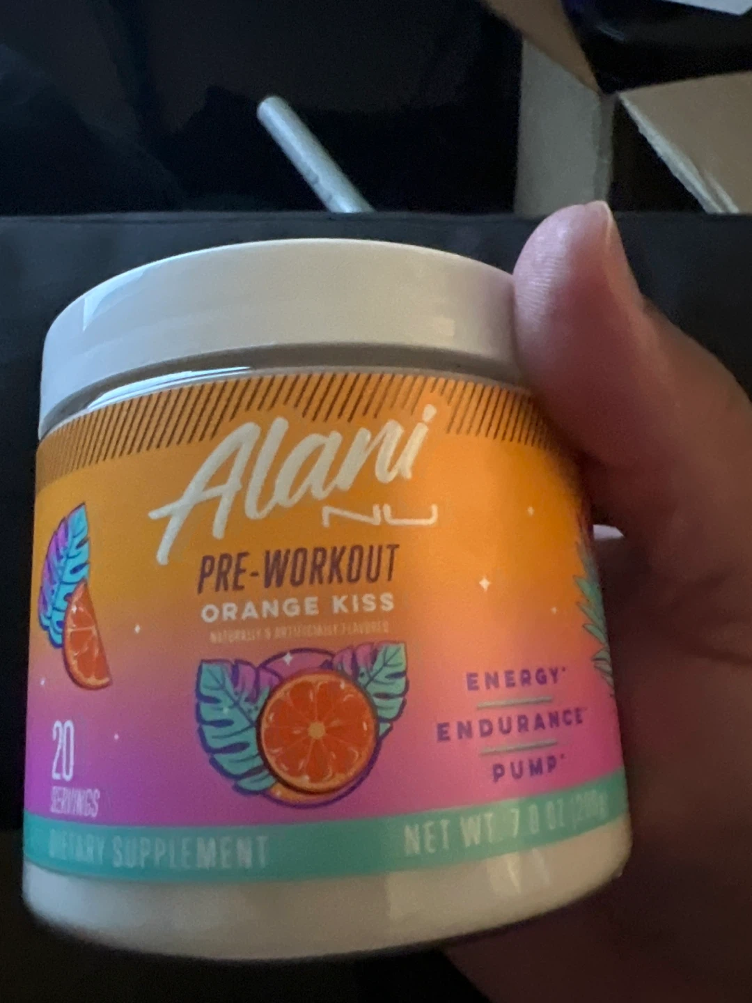 Alani Nu Pre-Workout Orange Kiss 7.0 oz