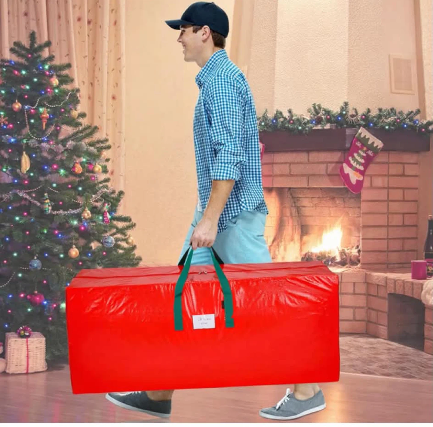 Red Christmas Tree Storage Bag , 5 pcs available - photo 4
