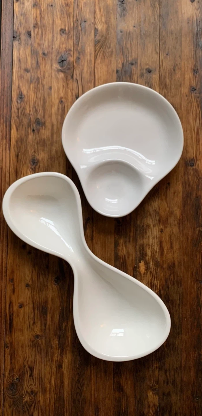 2x Ceramic Serving Dish Set - photo 2