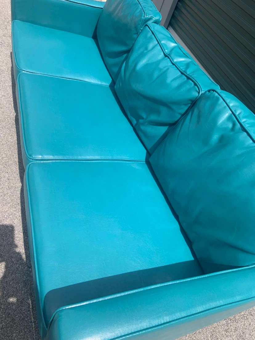 Teal 3-Seater Sofa - photo 5