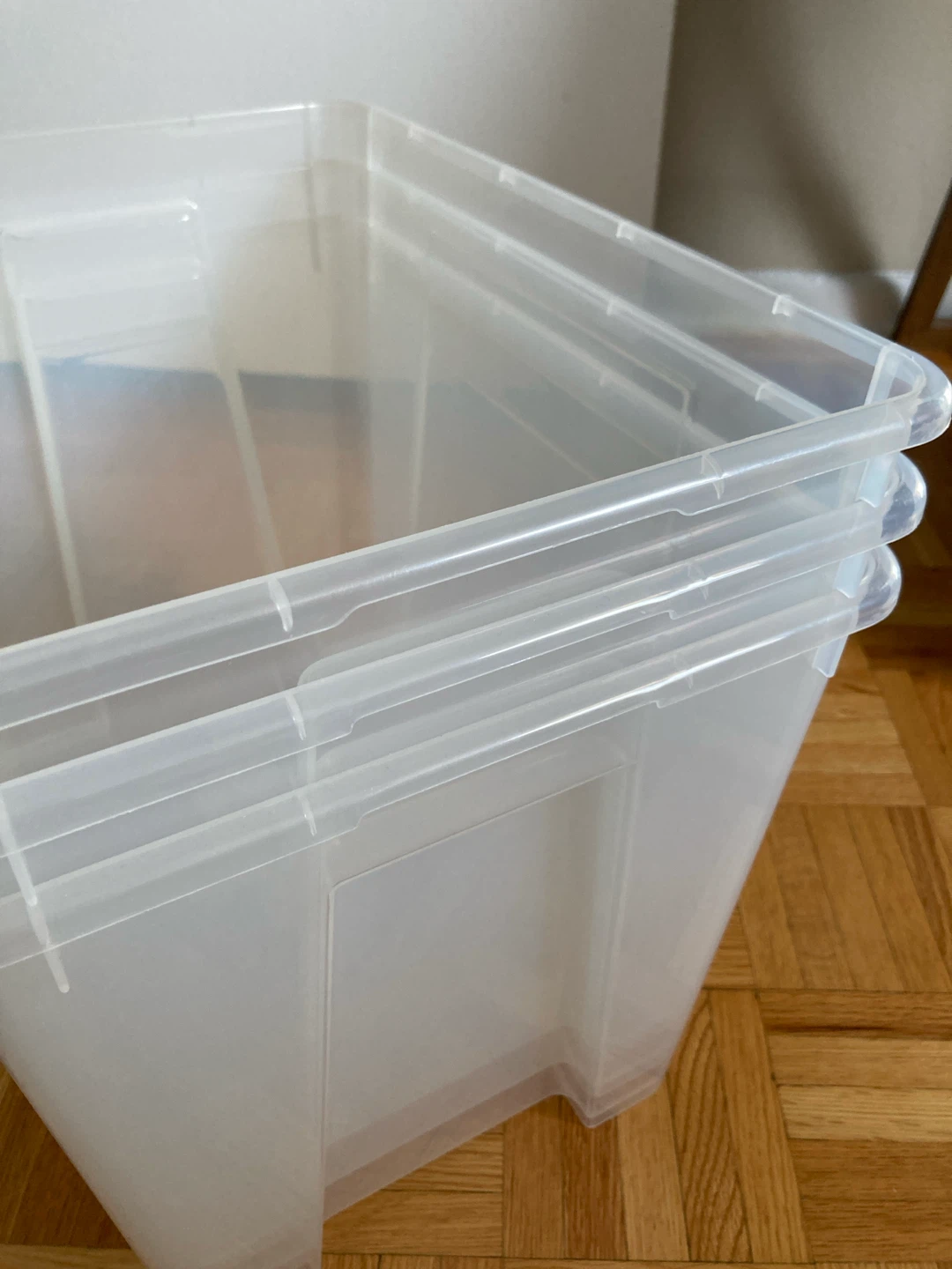 Set of 4 IKEA SAMLA Storage Box - photo 2