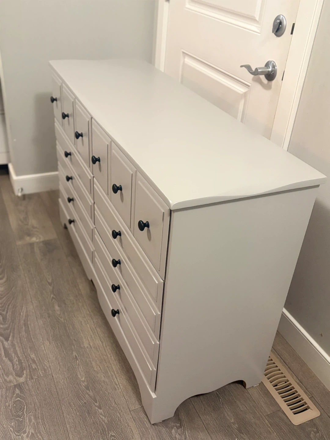 Grey solid wood Dresser - photo 5