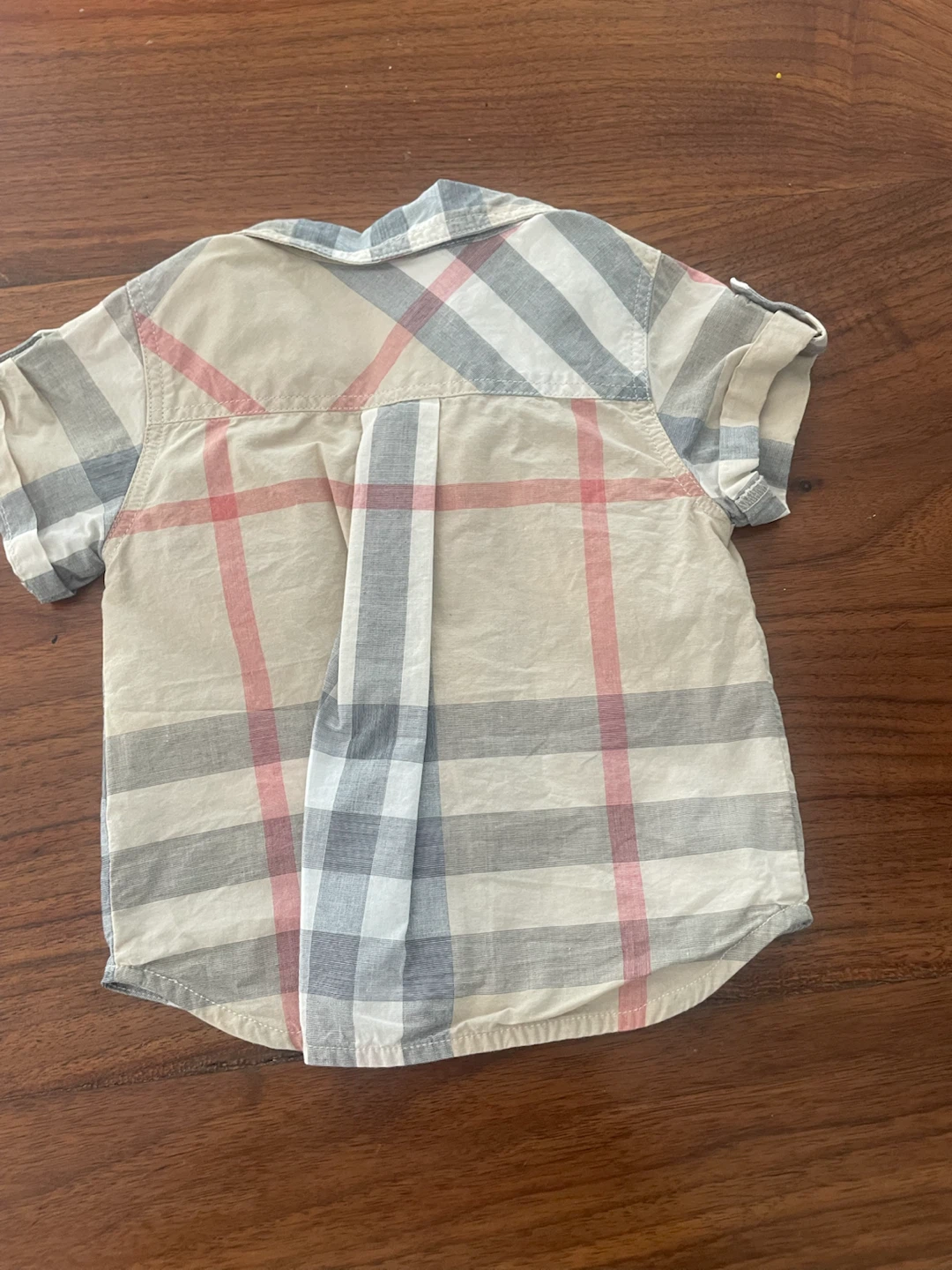 Burberry Nova Check Short Sleeve Shirt (3M/60cm) - photo 4