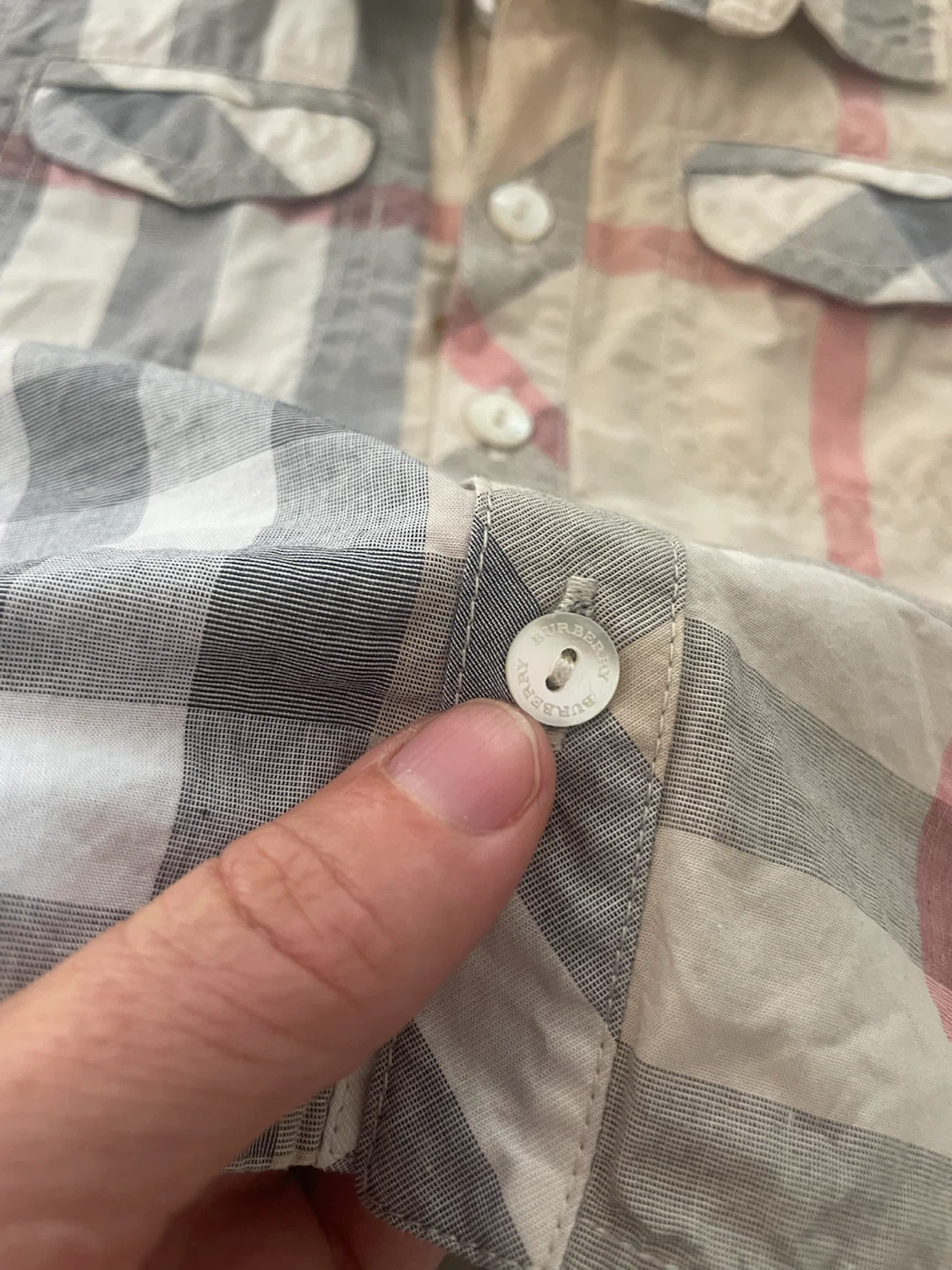 Burberry Nova Check Short Sleeve Shirt (3M/60cm) - photo 5