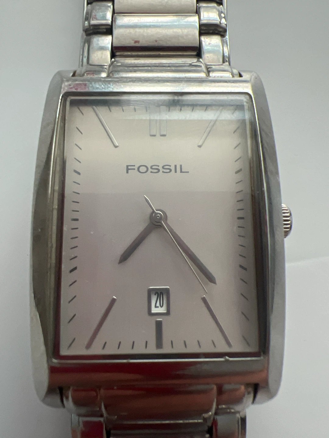 Fossil Stainless Steel Watch with Date