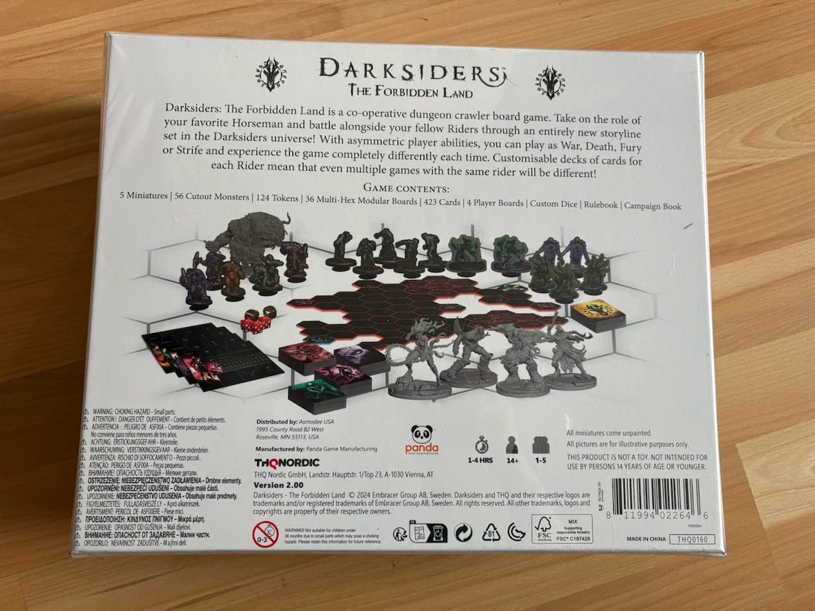 Darksiders: The Forbidden Land Board Game - photo 2