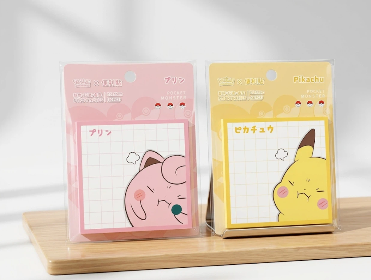 Pokémon Sticky Notes - Pikachu & Jigglypuff