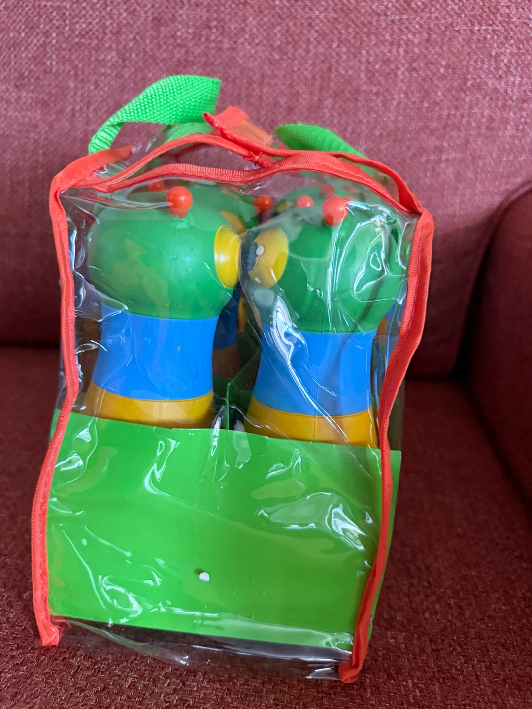 Children's Caterpillar Bowling Set in Carrying Case - photo 2