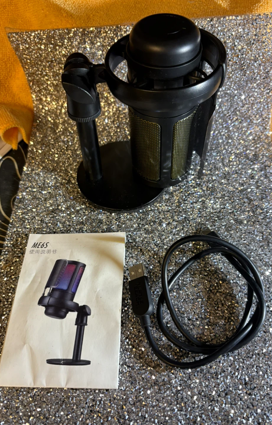 ME6S USB Microphone with Stand and Cable
