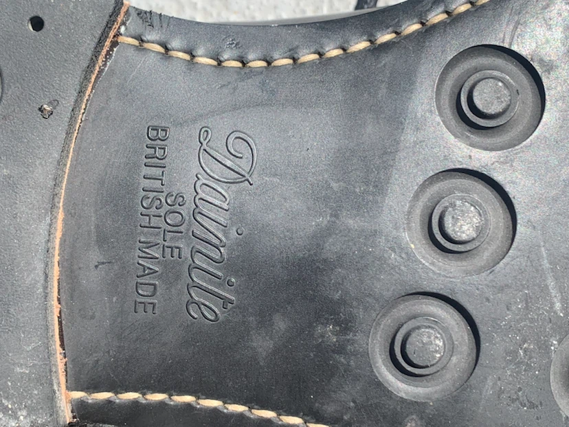 Tricker's Black Leather Oxford Shoes made for Prince of Wales - photo 3