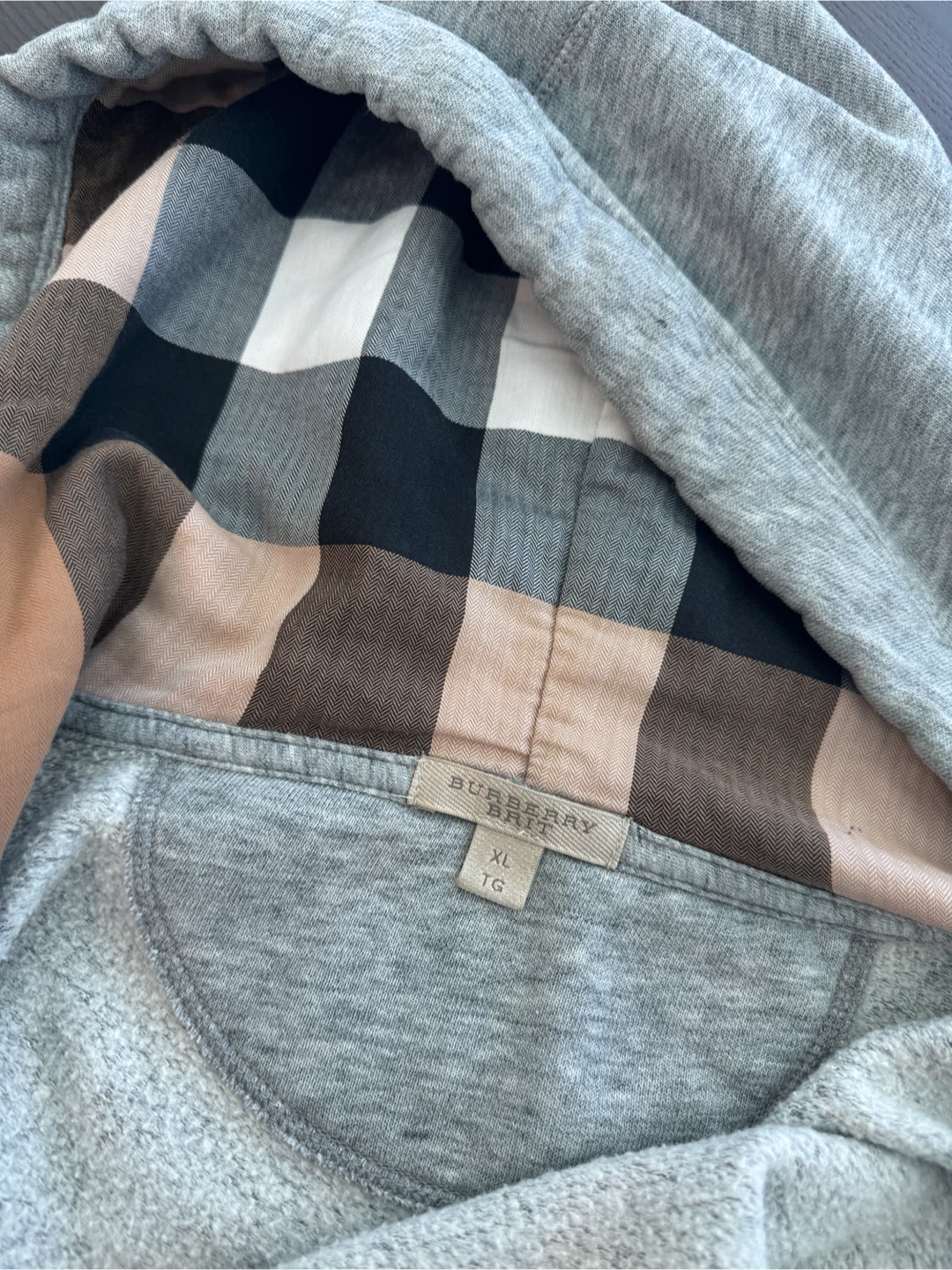 Burberry Brit Grey Zip-Up Hoodie - photo 4