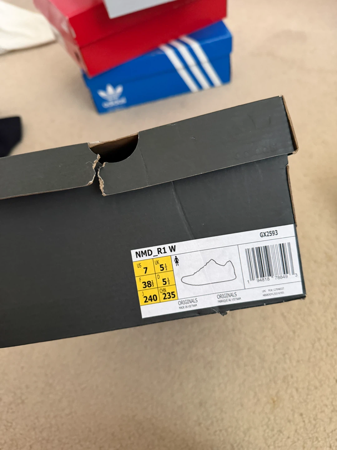 Adidas NMD size 7 - photo 2