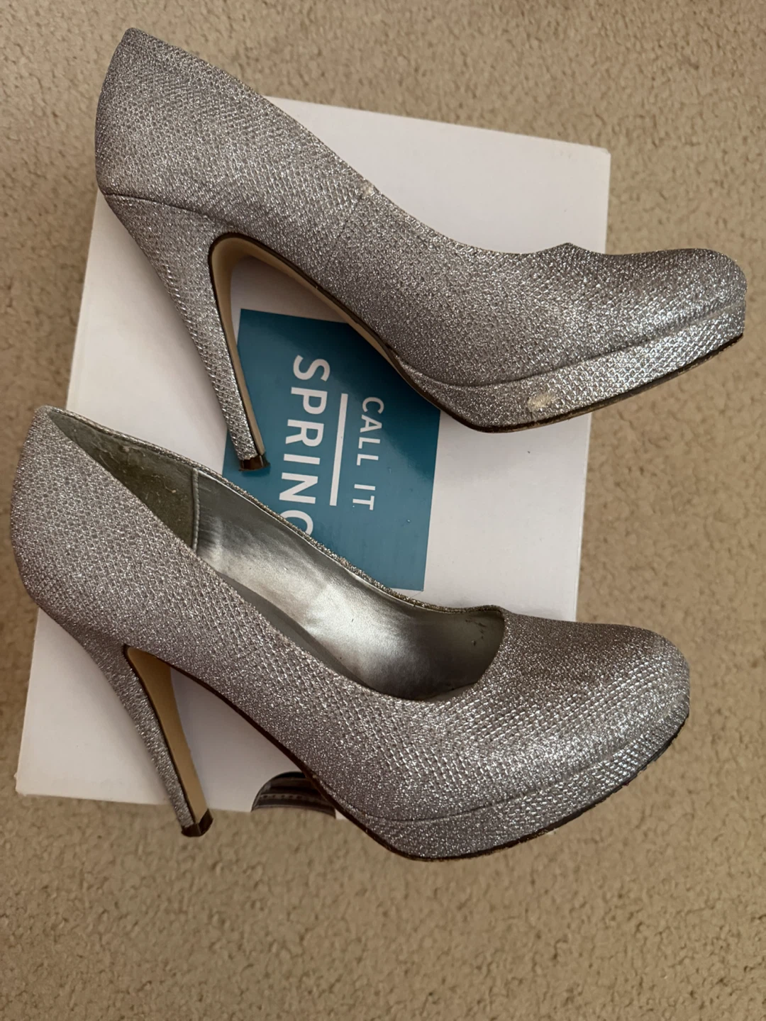Sparkly Heels size 8 - photo 2