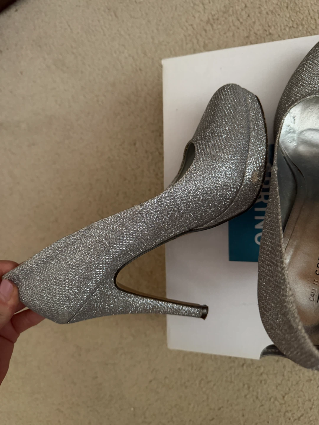 Sparkly Heels size 8 - photo 5