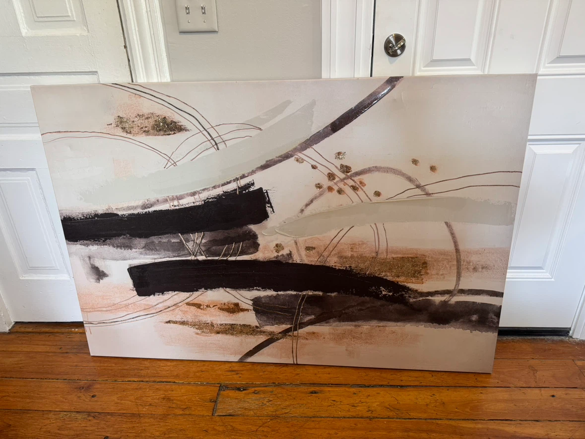 Abstract Canvas Wall Art - photo 2