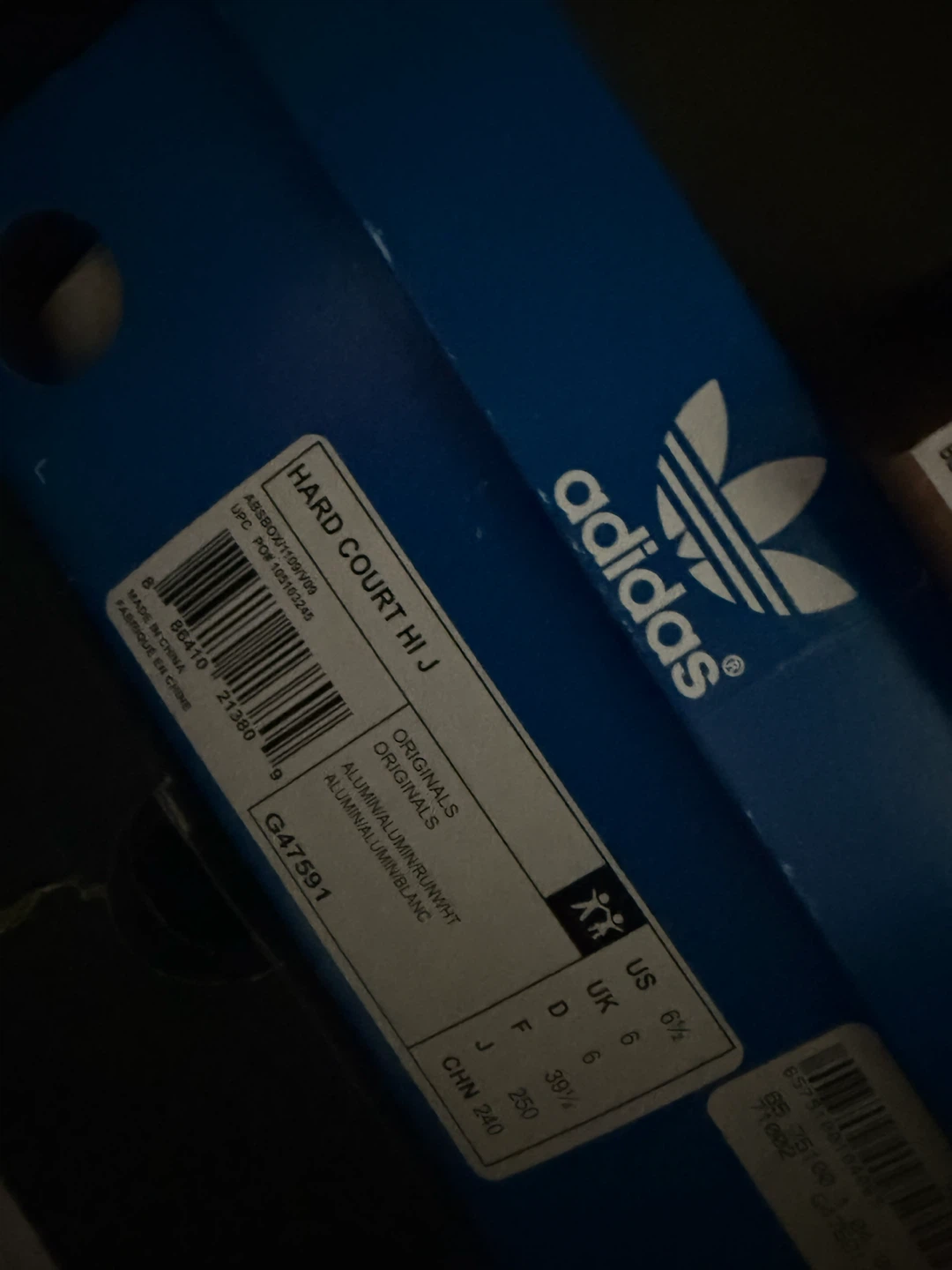 Adidas High Tops size 6.5 Y - photo 2