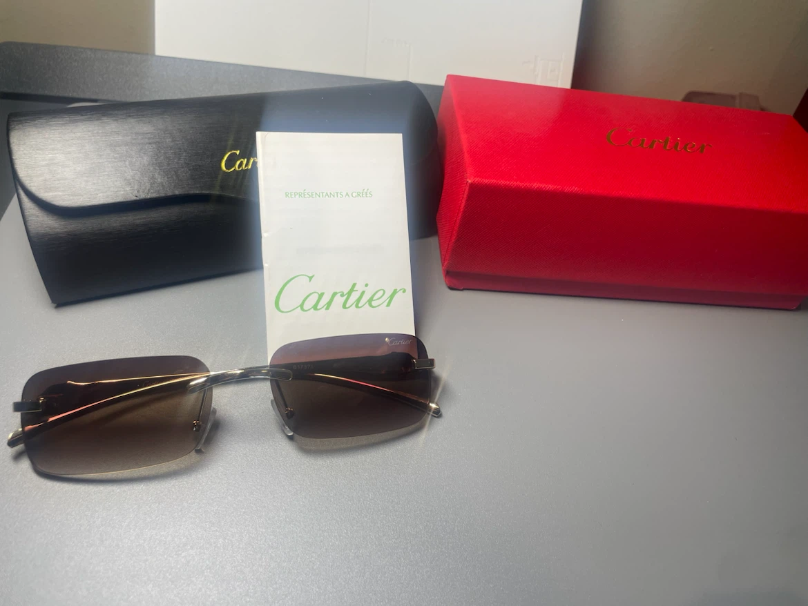 Cartier Rimless Sunglasses - photo 2