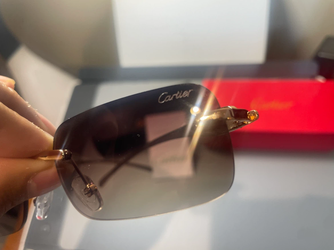 Cartier Rimless Sunglasses - photo 4