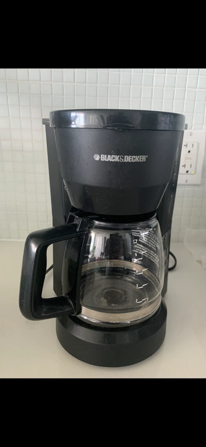 🚨Students! Black+Decker 5 Cups Coffee Maker