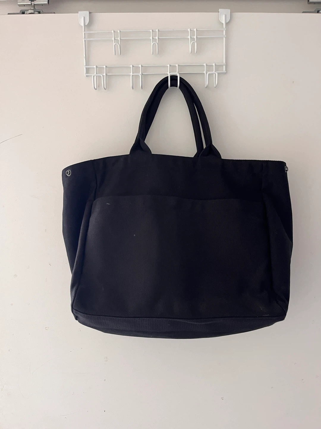Uniqlo C Canvas Tote Bag Black