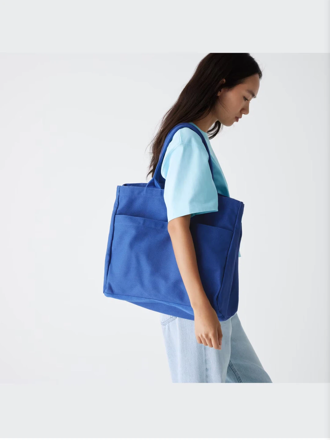 Uniqlo C Canvas Tote Bag Black - photo 5