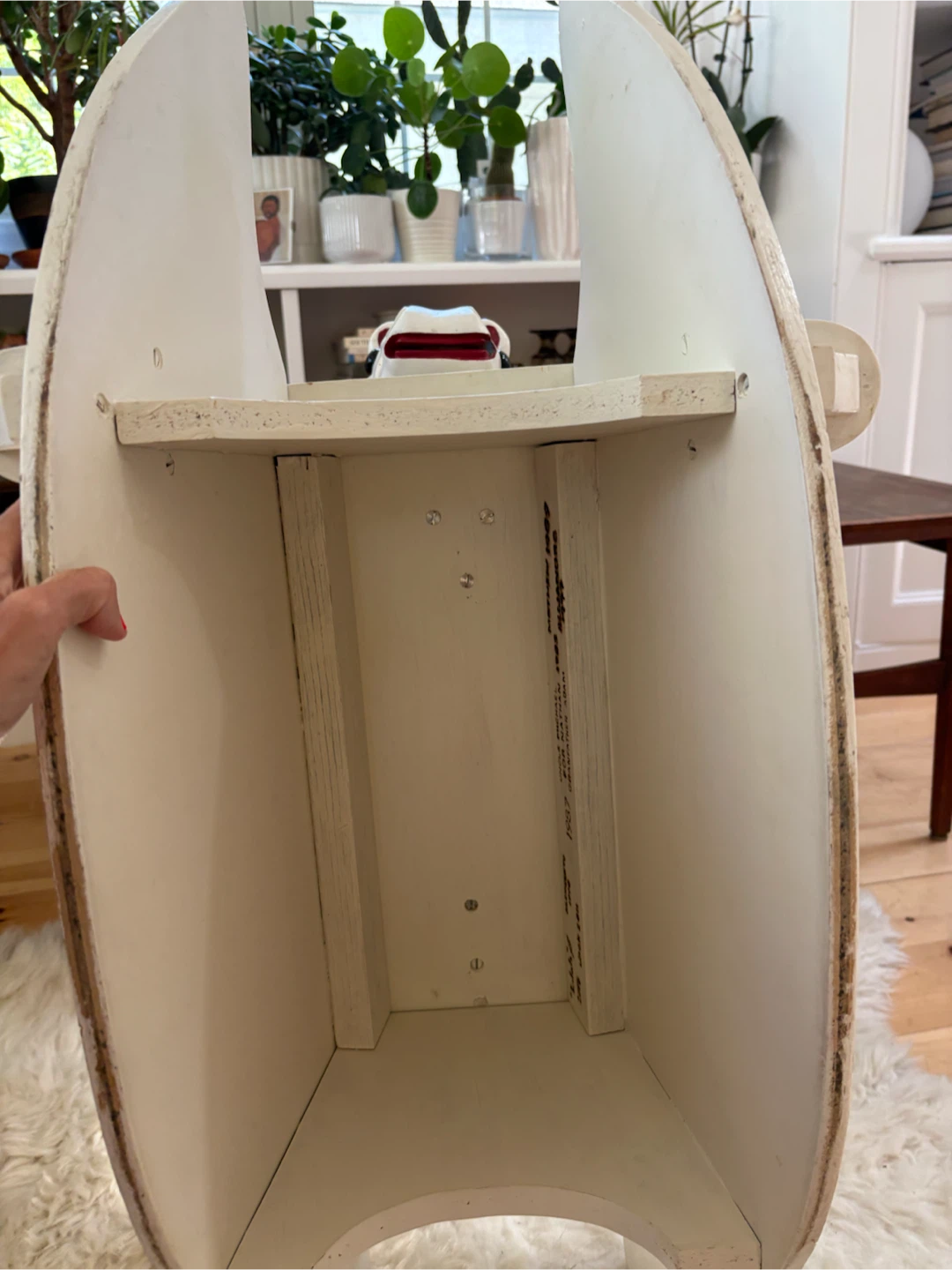 White rocking horse toy - photo 4