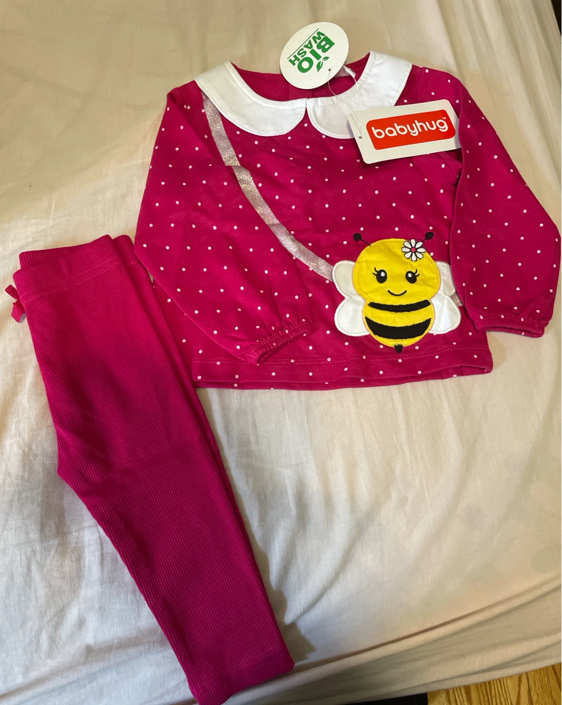 New Babyhug Bee Outfit Set