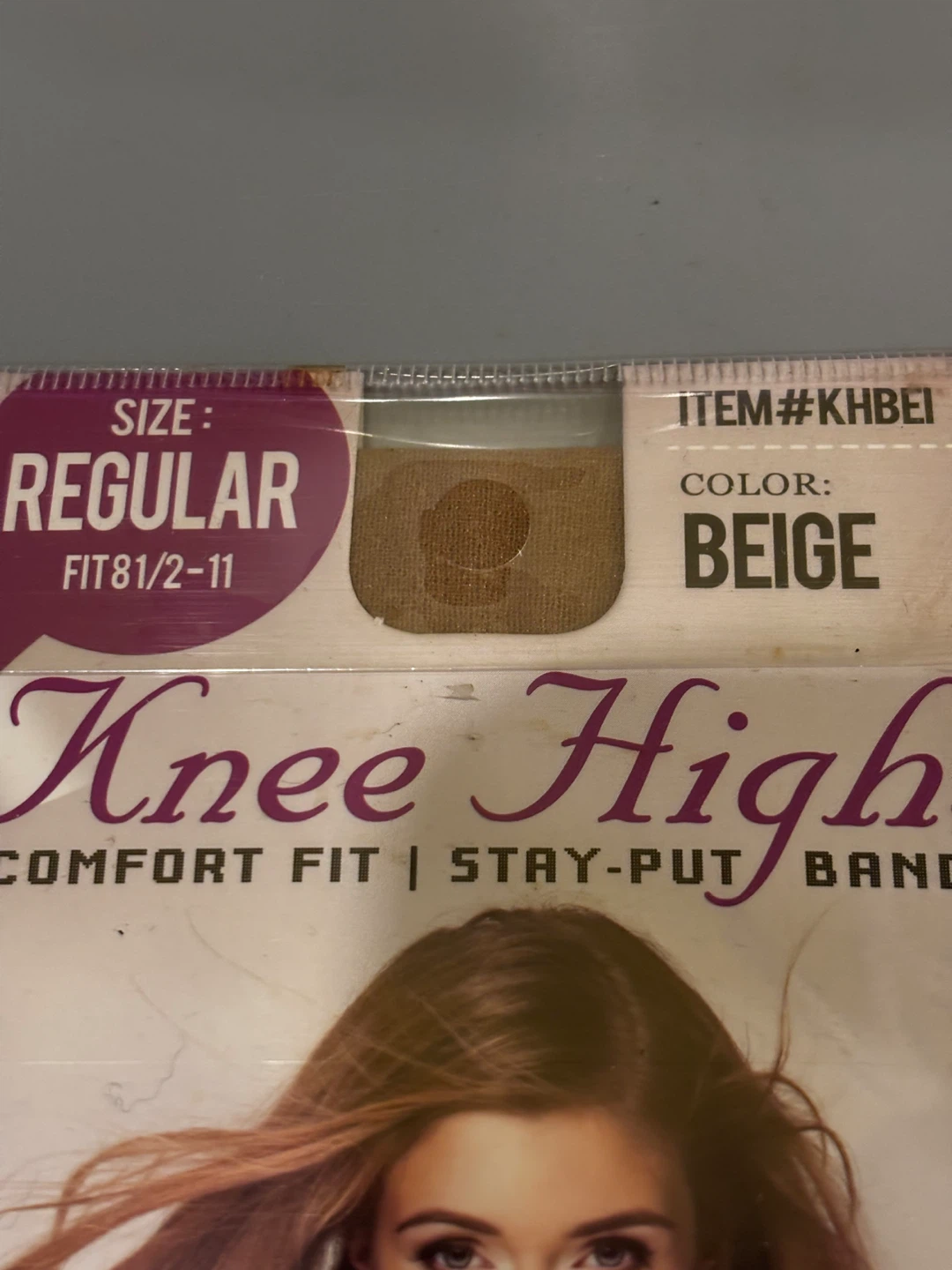 5 Magic Collection Knee Highs - Regular, Beige - photo 4