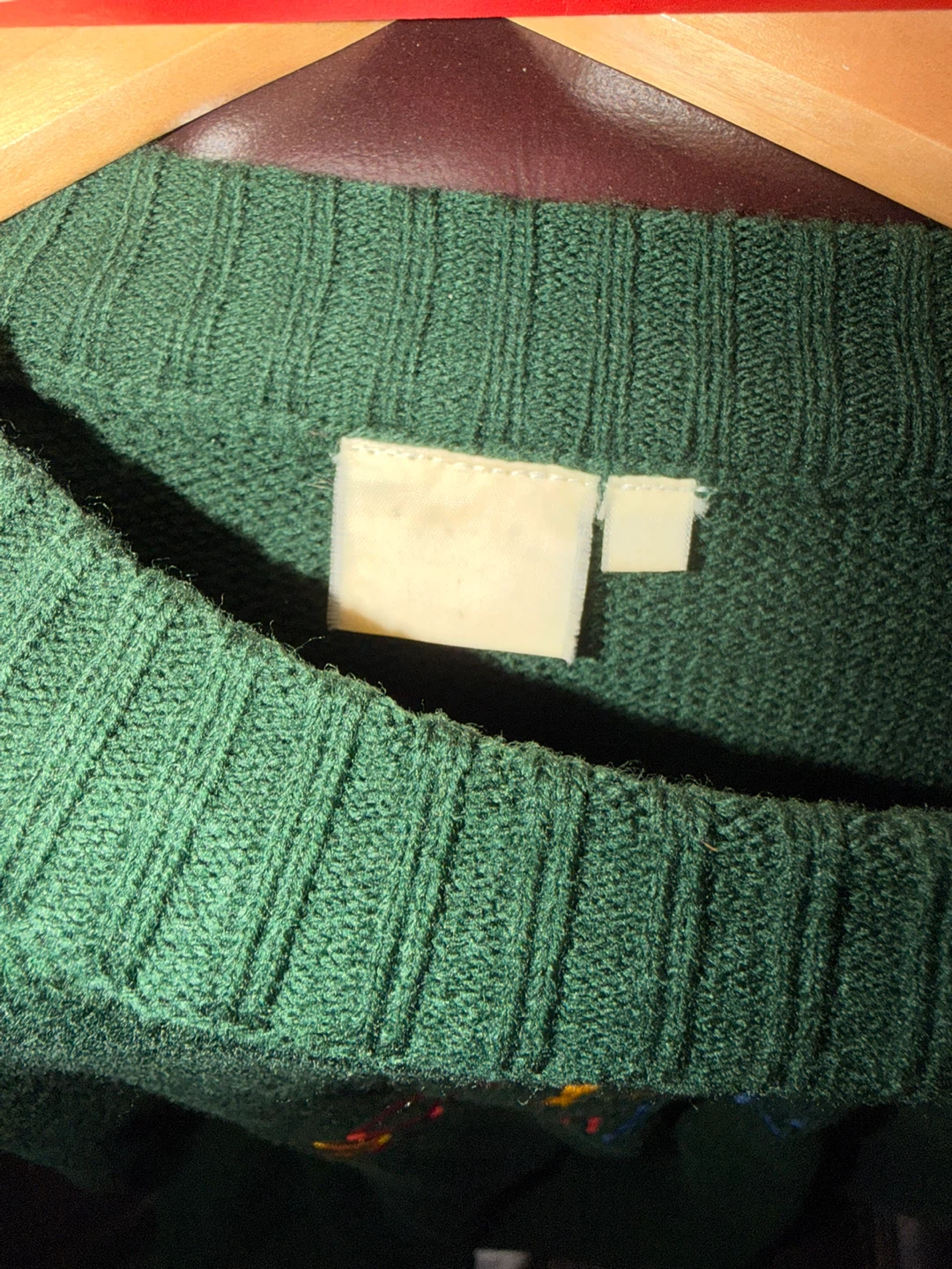 Yves Saint Laurent (YSL) Green Knit SweaterVintage size Medium - photo 4