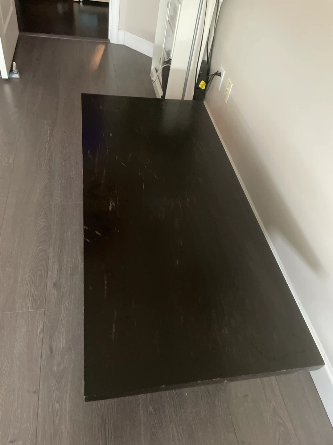 Dark Wood Coffee Table