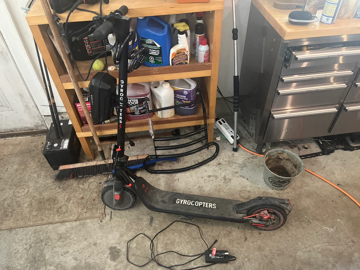 Gyrocopter flash 6.0 e scooter