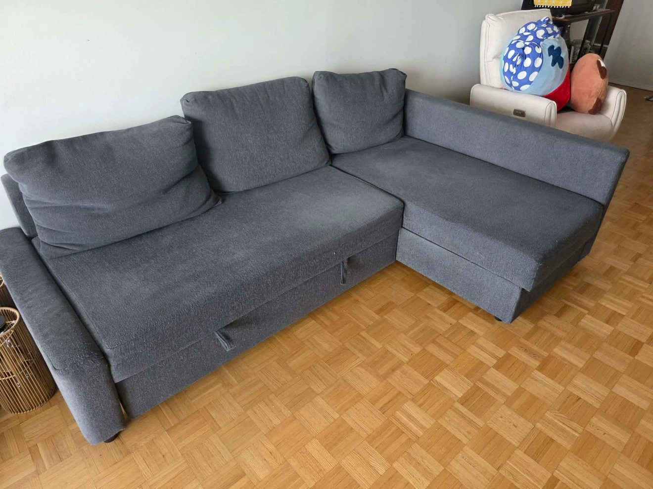 IKEA FRIHETEN Corner Sofa-Bed with Storage