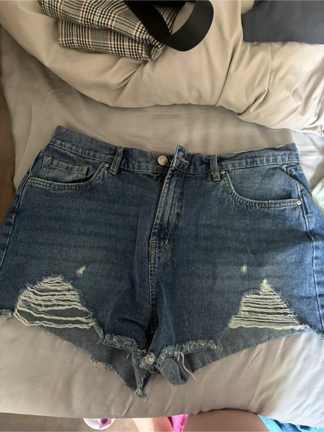 Refuge Denim Chelsea High Rise Vintage Shorts Size 13