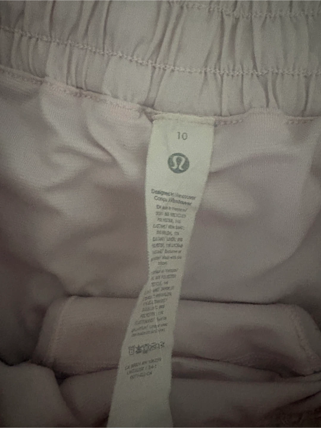 Lululemon Pink Running Shorts Size 10 - photo 2