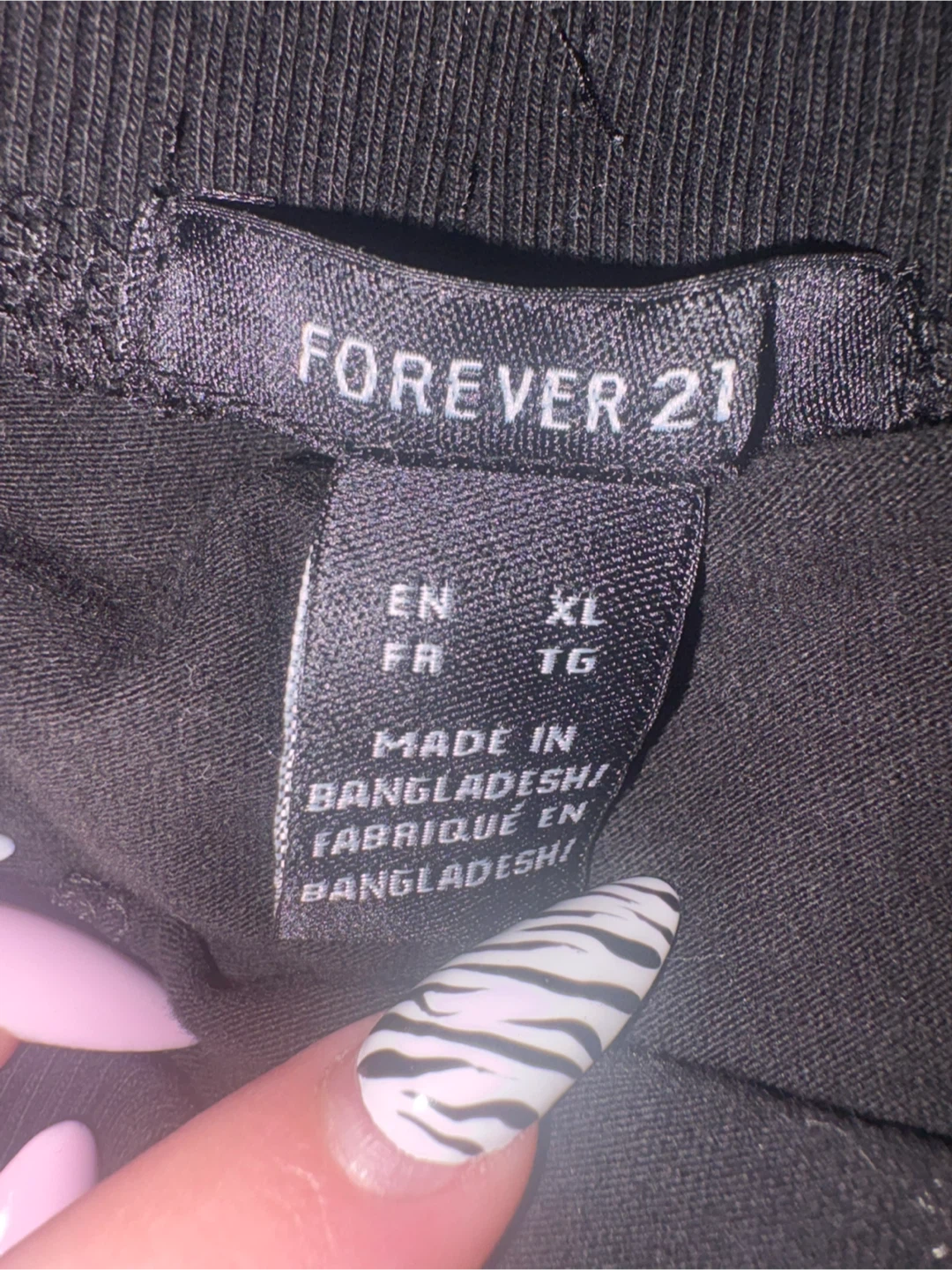 Forever 21 Black Skort - Size XL - photo 3