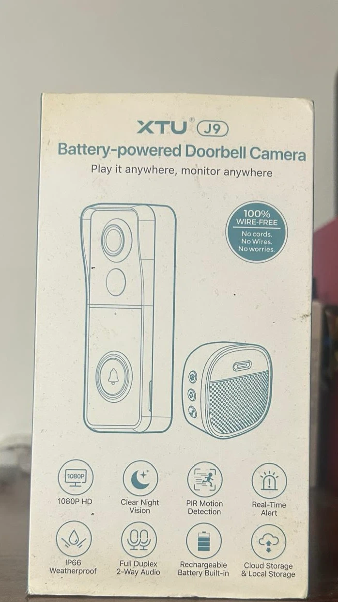 Battery-powered Doorbell Camera